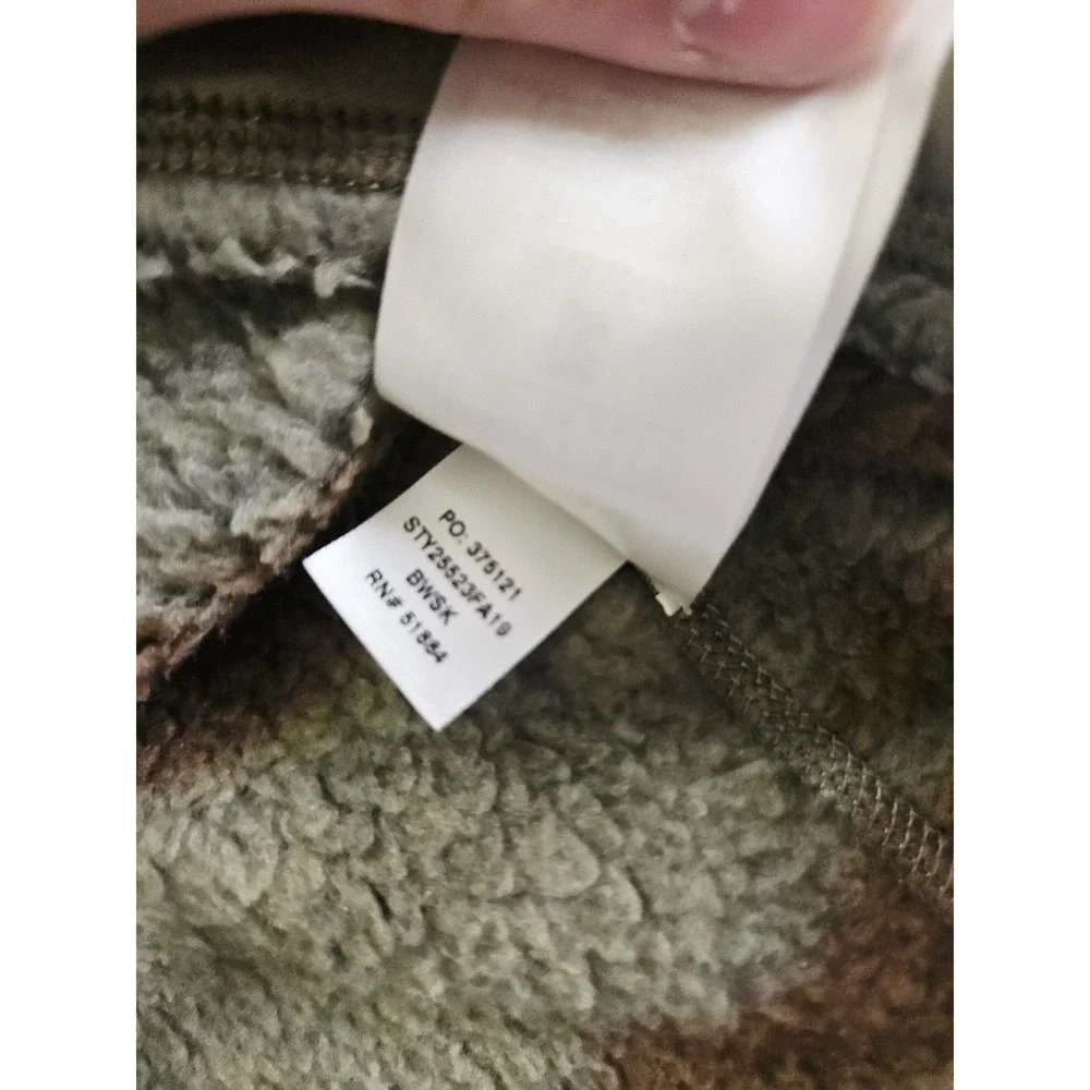 Patagonia Camouflage‎ Better Sweater Men's Small 1/4 Zip Pullover Fleece Sweater